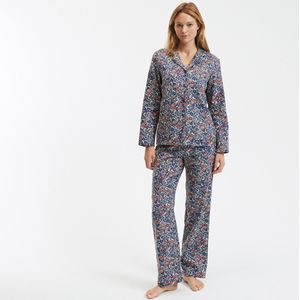 Pyjama in bedrukt flanel LA REDOUTE COLLECTIONS. Katoen materiaal. Maten 42 FR - 40 EU. Multicolor kleur