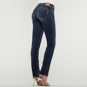 Rechte regular jeans LE TEMPS DES CERISES. Denim materiaal. Maten 31 US - 38/40 EU. Blauw kleur