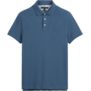 Slim polo 1985 TOMMY HILFIGER. Katoen materiaal. Maten XS. Blauw kleur