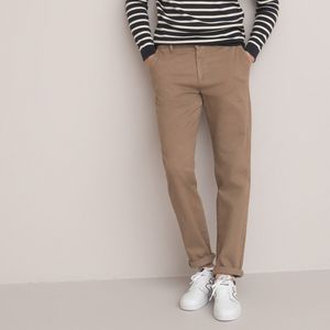 Chino broek Signature, regular snit LA REDOUTE COLLECTIONS. Katoen materiaal. Maten 36 FR - 40 EU. Beige kleur