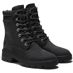 Leren boots Cortina Valley 6in BT WP TIMBERLAND. Leer materiaal. Maten 39. Zwart kleur