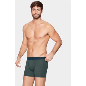 Boxershort bicolor IMPETUS. Katoen materiaal. Maten XL. Groen kleur