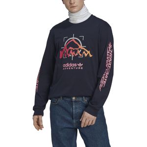 Sweater met ronde hals Adventure adidas Originals. Katoen materiaal. Maten S. Blauw kleur