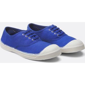 Tennisschoenen met veters BENSIMON. Katoen materiaal. Maten 36. Blauw kleur