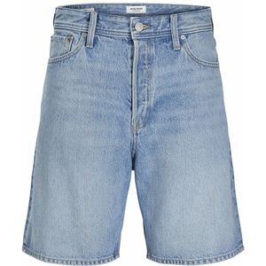 Jeansshort JACK & JONES. Katoen materiaal. Maten M. Blauw kleur