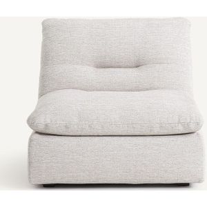 Modulaire loungestoel Gerecycled katoen, Giuliano AM.PM. Gerecycled katoen materiaal. Maten 1-zit. Grijs kleur