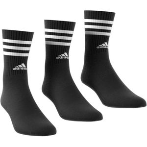 Set van 3 paar hoge sokken adidas Performance. Katoen materiaal. Maten XS. Zwart kleur