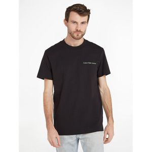 T-shirt met korte mouwen CALVIN KLEIN JEANS. Katoen materiaal. Maten XL. Zwart kleur