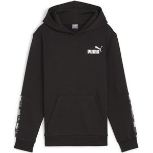 Hoodie in molton PUMA. Molton materiaal. Maten 12 jaar - 150 cm. Zwart kleur