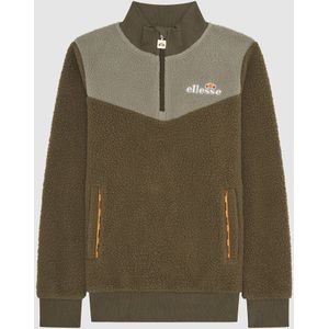 Vest in fleece ELLESSE. Polyester materiaal. Maten 8/9 jaar - 126/132 cm. Groen kleur