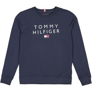 Sweater met ronde hals TOMMY HILFIGER. Katoen materiaal. Maten 10 jaar - 138 cm. Blauw kleur