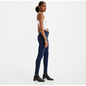 Jeans 720 High Rise Super Skinny LEVI'S. Denim materiaal. Maten Maat 31 (US) - Lengte 32. Blauw kleur