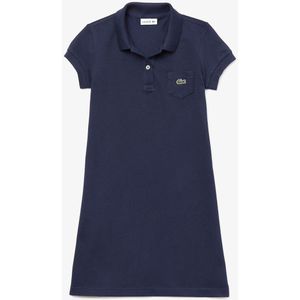 Polojurk met korte mouwen LACOSTE. Katoen materiaal. Maten 5 jaar - 108 cm. Blauw kleur