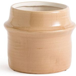 Bloempot in keramiek Ø17 cm, Filipio LA REDOUTE INTERIEURS. Keramiek materiaal. Maten één maat. Kastanje kleur