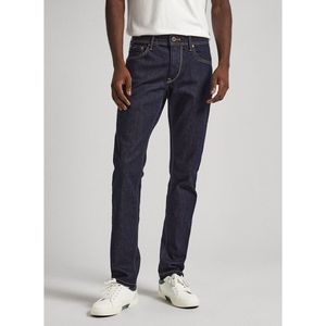 Tapered jeans PEPE JEANS. Katoen materiaal. Maten Maat 31 (US) - Lengte 32. Blauw kleur