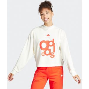 Sweater Brand of Love ADIDAS SPORTSWEAR. Katoen materiaal. Maten XL. Beige kleur