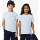 T-shirt met korte mouwen LACOSTE. Katoen materiaal. Maten 12 jaar - 150 cm. Blauw kleur
