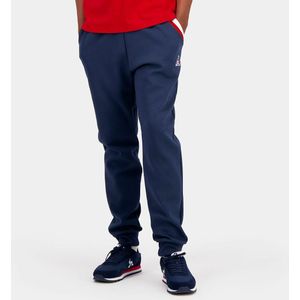 Joggingbroek regular, driekleurig LE COQ SPORTIF. Katoen materiaal. Maten S. Blauw kleur