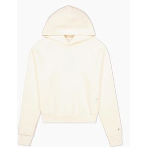 Hoodie in katoen CHAMPION. Katoen materiaal. Maten XL. Beige kleur