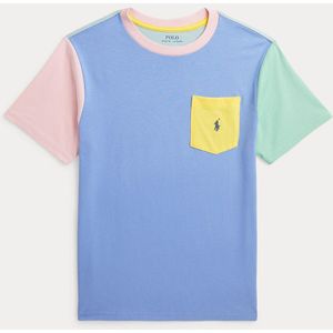 T-shirt colorblock junior POLO RALPH LAUREN. Katoen materiaal. Maten M. Multicolor kleur