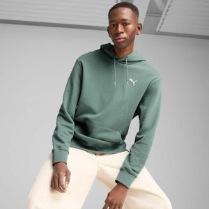Hoodie Prime PUMA. Katoen materiaal. Maten L. Groen kleur