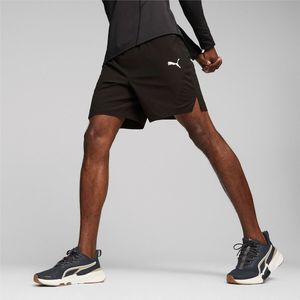 Sportshort met klein logo PUMA. Katoen materiaal. Maten XL. Zwart kleur