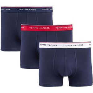 Set van 3 boxershorts Stretch Premium Essentials TOMMY HILFIGER. Katoen materiaal. Maten S. Blauw kleur