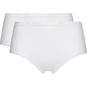 Set van 2 midi slips in biologisch katoen PLAYTEX. Bio katoen materiaal. Maten 46 FR - 44 EU. Wit kleur