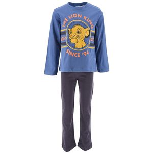 Pyjama The Lion King LE ROI LION. Katoen materiaal. Maten 4 jaar - 102 cm. Blauw kleur