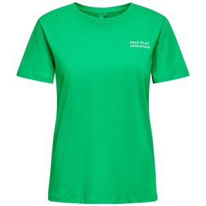 T-shirt Leonore, losse snit ONLY PLAY. Katoen materiaal. Maten XS. Groen kleur