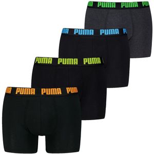 Set van 4 boxershorts Everyday PUMA. Katoen materiaal. Maten M. Multicolor kleur