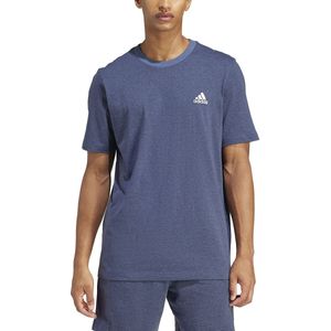 T-shirt met korte mouwen, klein logo ADIDAS SPORTSWEAR. Katoen materiaal. Maten L. Blauw kleur