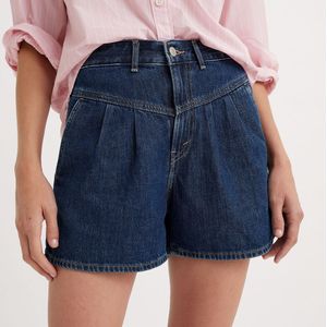 Short Featherwr eight Mom LEVI'S. Denim materiaal. Maten 29 US - 36/38 EU. Blauw kleur