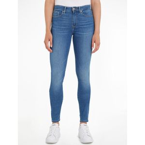 5-pockets slim jeans TOMMY HILFIGER. Katoen materiaal. Maten 31 US - 38/40 EU. Blauw kleur