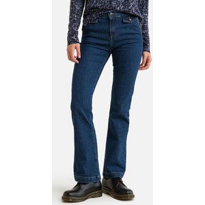 Wijde jeans in stretchdenim ICODE. Denim materiaal. Maten 27 US - 34/36 EU. Blauw kleur