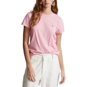 T-shirt met ronde hals en korte mouwen POLO RALPH LAUREN. Katoen materiaal. Maten XL. Roze kleur