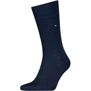 Paar wollen kniekousen TOMMY HILFIGER. Wol materiaal. Maten 46/48. Blauw kleur