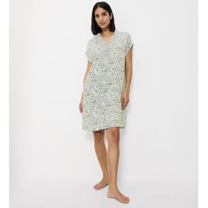 Nachthemd met korte mouwen Boyfriend TRIUMPH. Viscose materiaal. Maten 46 FR - 44 EU. Wit kleur