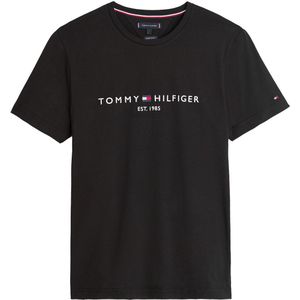 T-shirt Tommy Hilfiger Flag TOMMY HILFIGER. Katoen materiaal. Maten 3XL. Zwart kleur
