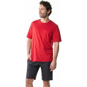Eminence - Pyjashort - Rood/Zwart - Biokatoen