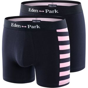 Set van 2 boxershorts EDEN PARK. Katoen materiaal. Maten XL. Blauw kleur