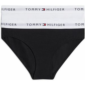 Set van 2 slips TOMMY HILFIGER. Katoen materiaal. Maten 10/12 jaar - 138/150 cm. Wit kleur
