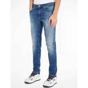 Tapered slim jeans Austin TOMMY JEANS. Katoen materiaal. Maten Maat 29 (US) - Lengte 34. Blauw kleur