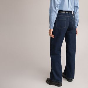 Wijde jeans LA REDOUTE COLLECTIONS. Denim materiaal. Maten 52 FR - 50 EU. Blauw kleur