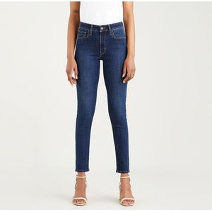 Skinny jeans 721 High Rise LEVI'S. Denim materiaal. Maten Maat 26 (US) - Lengte 30. Blauw kleur
