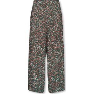 Wijde, bedrukte broek KIDS ONLY. Katoen materiaal. Maten 11 jaar - 144 cm. Multicolor kleur