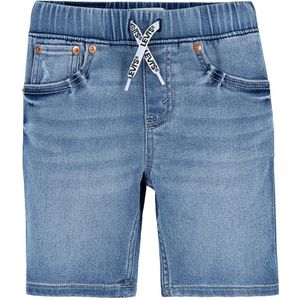 Short in jeans, elastische taille 4-16 jaar LEVI'S KIDS. Katoen materiaal. Maten 10 jaar - 138 cm. Blauw kleur