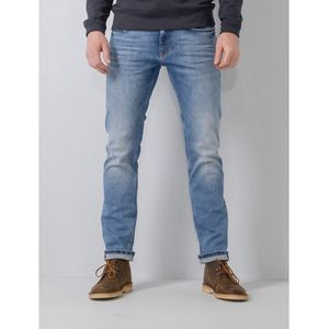 Rechte jeans stretch Russel PETROL INDUSTRIES. Katoen materiaal. Maten Maat 32 (US) - Lengte 34. Blauw kleur