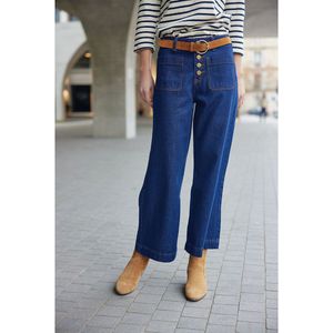 Bootcut jeans Atlanta LA PETITE ETOILE. Denim materiaal. Maten 40 FR - 38 EU. Blauw kleur