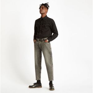 Stretch jeanshemd Barstow Western LEVI'S. Katoen materiaal. Maten XXL. Zwart kleur